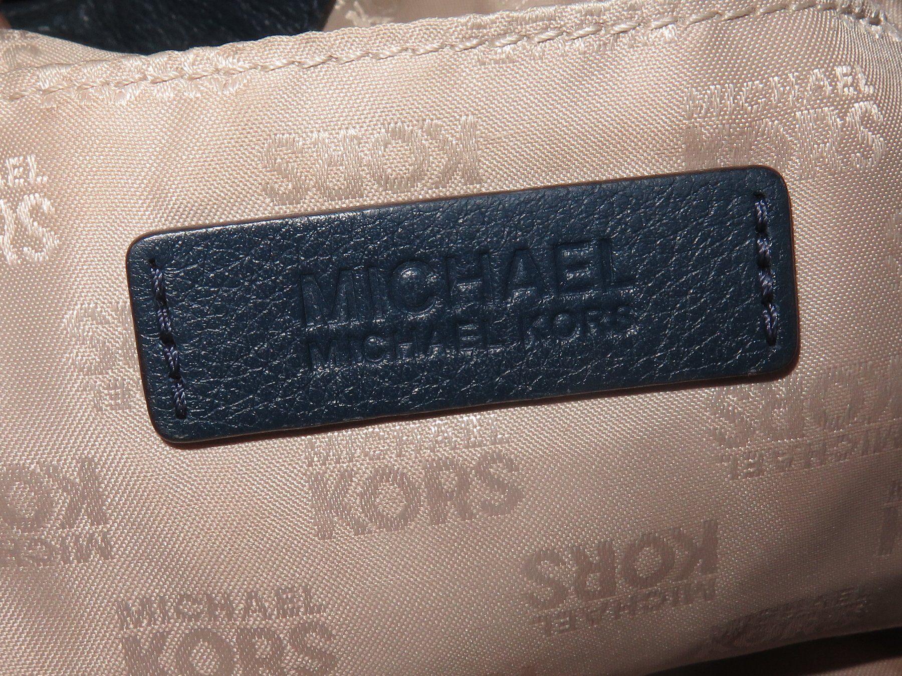 Michael Kors Borse da donna: Michael Kors Handtasche, Leder, Dunkelblau – Usato da Basel venduto da Deko1 7