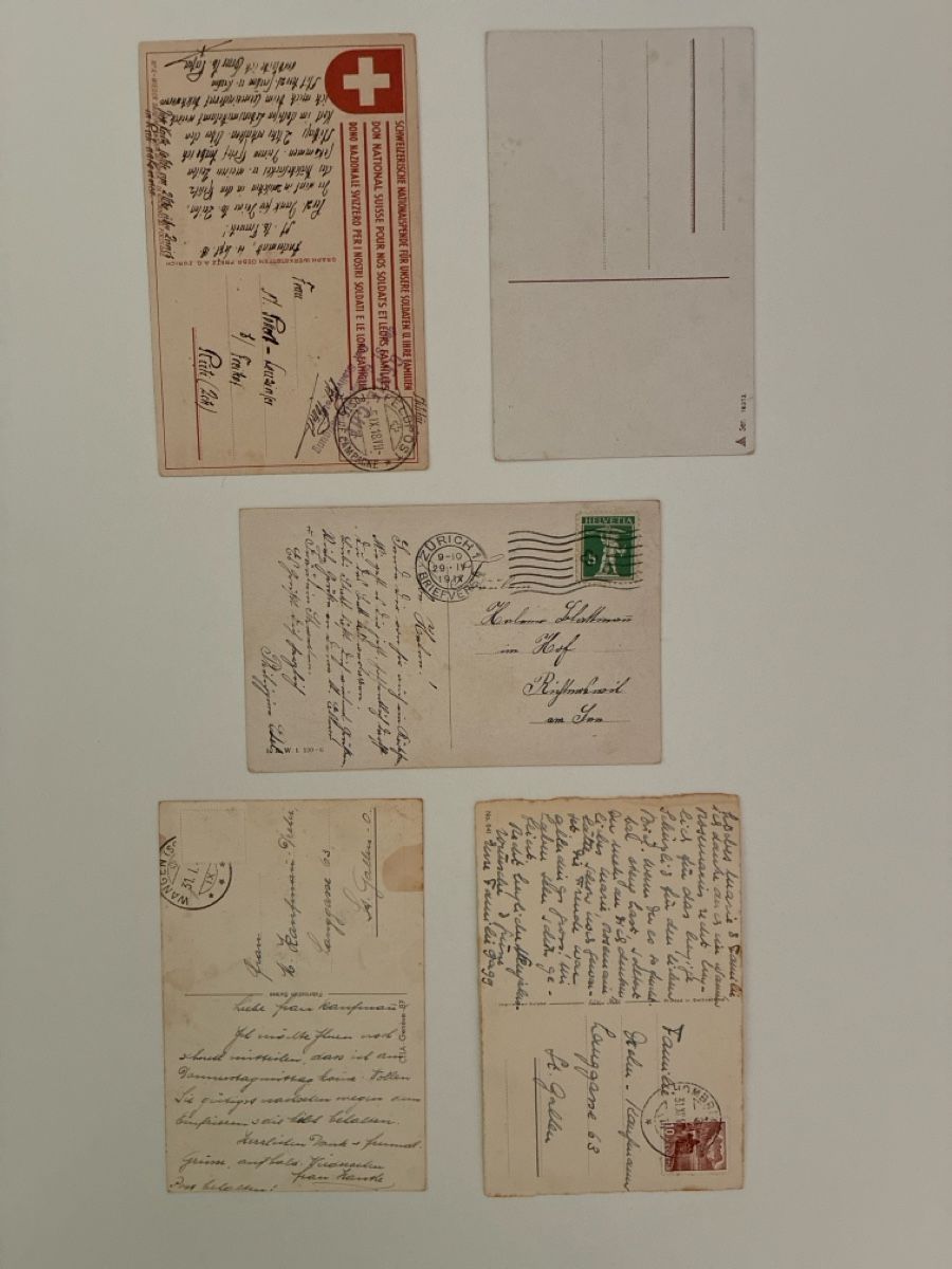 Cartoline postali: 10 Ansichtskarten ganz spezielle Nr. 3 – Usato da Oftringen venduto da Cla.vD.74 1