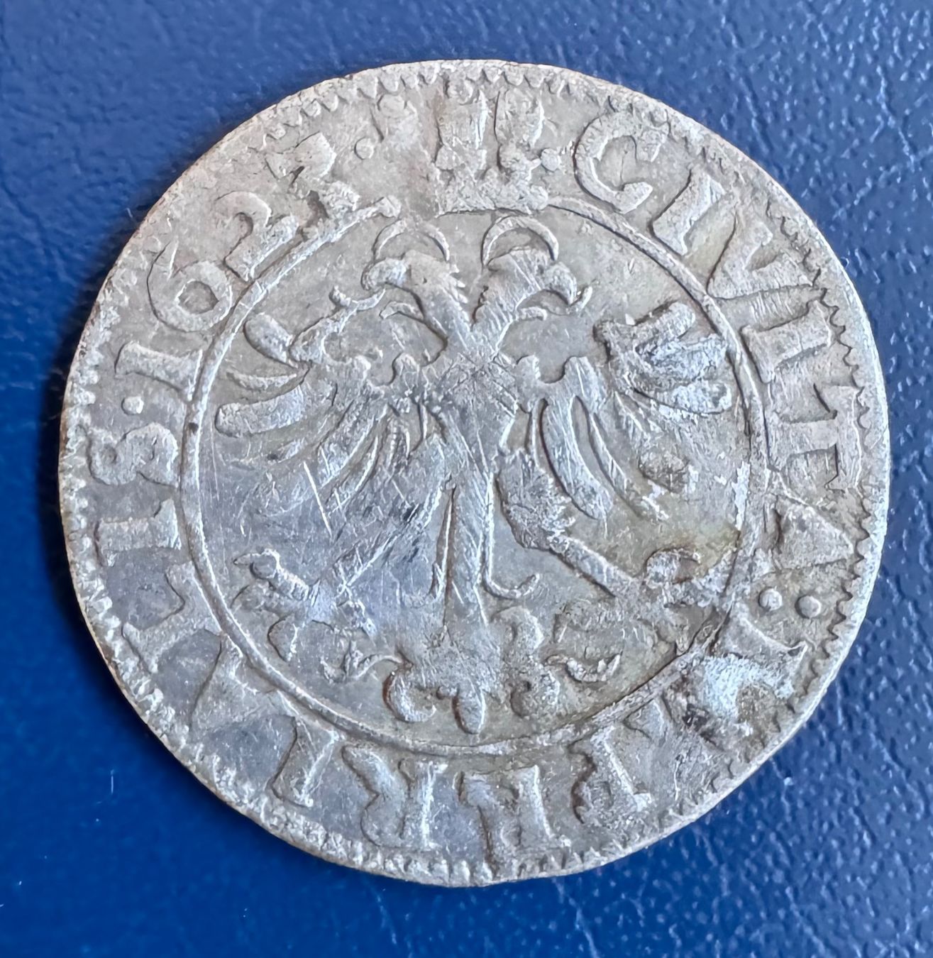 Tutti le monete: Kanton Zürich, Batzen 1623 – Usato da Ebikon venduto da Dmasterx