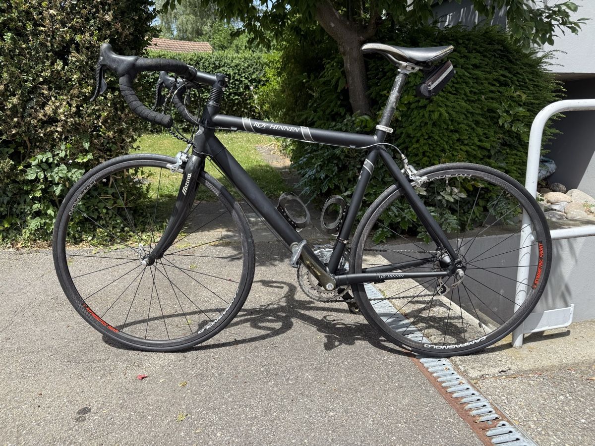 Campagnolo Velos:  Rennvelo Roy Hinnen Felge Carbon Campagnolo 28 Zoll 20 Gang – Gebraucht aus Ostermundigen von Dino_87 8