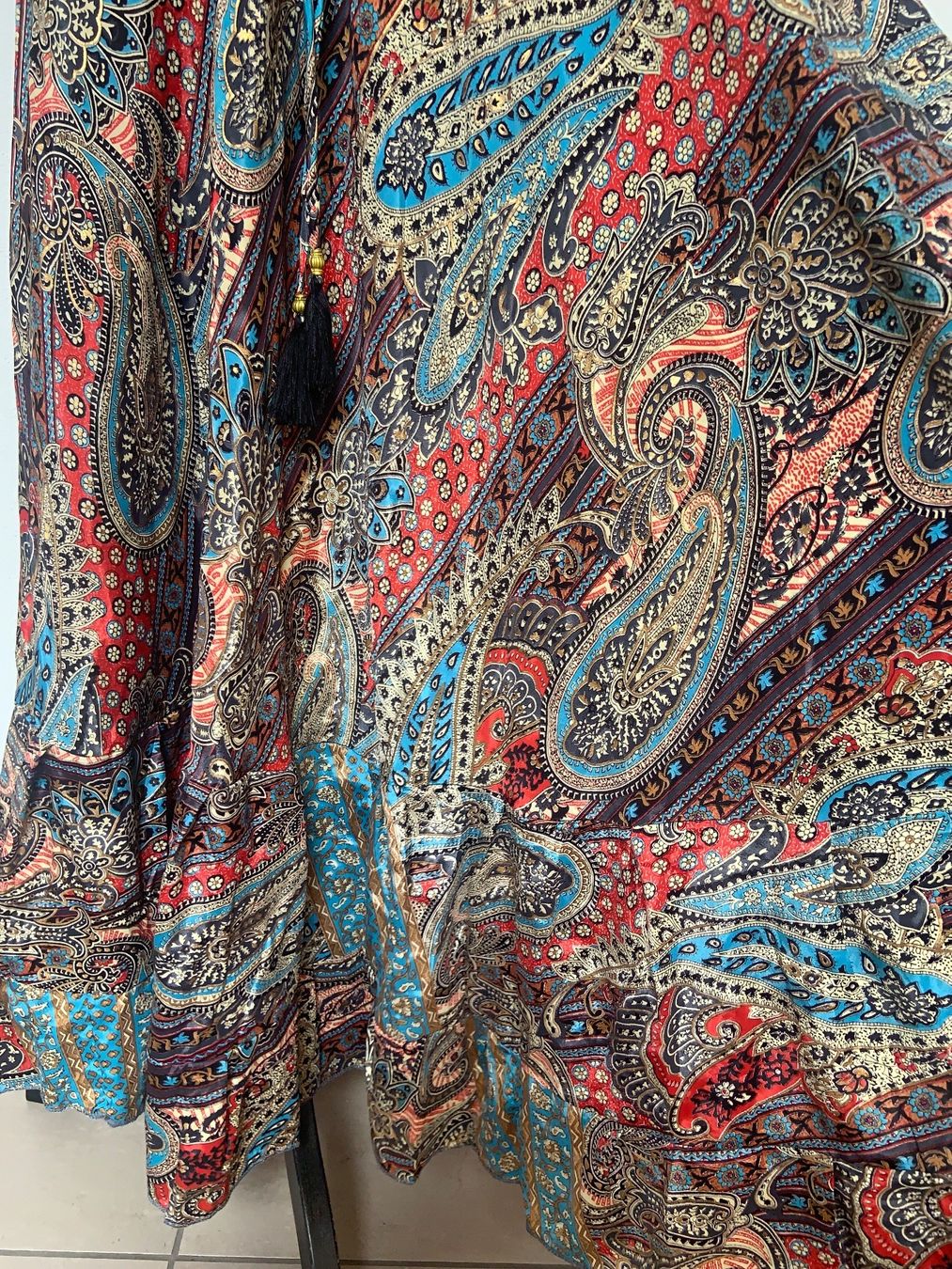 Vestiti: Boho Maxi Trägerkleid aus Seide – Nuovo (secondo la descrizione) da Sigriswil venduto da ck56 5