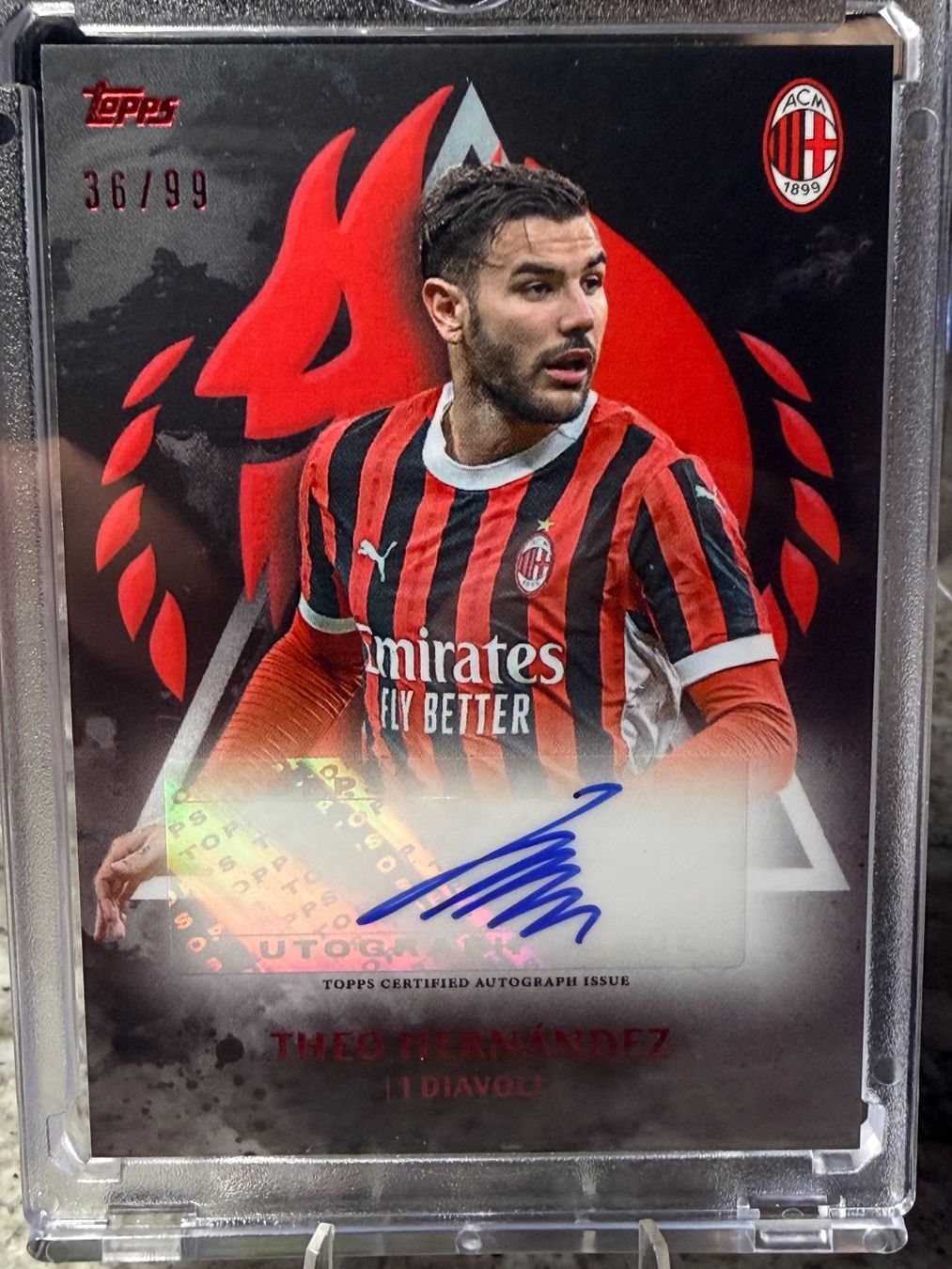 Panini Carte collezionabili: 6x AC Milan Sammelkarten Auto/Patch/Nummeriert – Nuovo (secondo la descrizione) da Ueberstorf venduto da dan_mms9 3