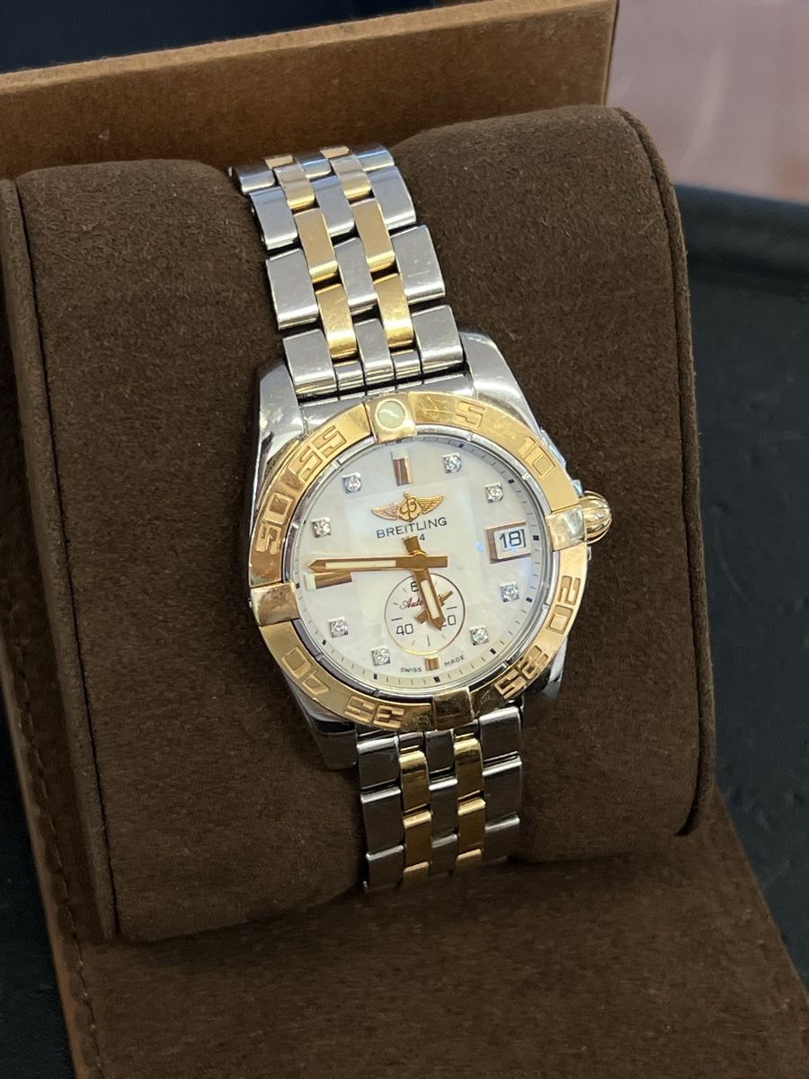 Breitling Uhren: Breitling Galactic 36 Automatic mit Diamanten – Gebraucht aus Frauenfeld von BijouterieRhyhof 2
