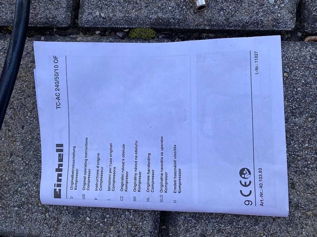 Einhell Kompressoren: Luftkompresser von Einhell, 50l Tank, 10Bar – Gebraucht aus Küssnacht am Rigi von 1a1a 4