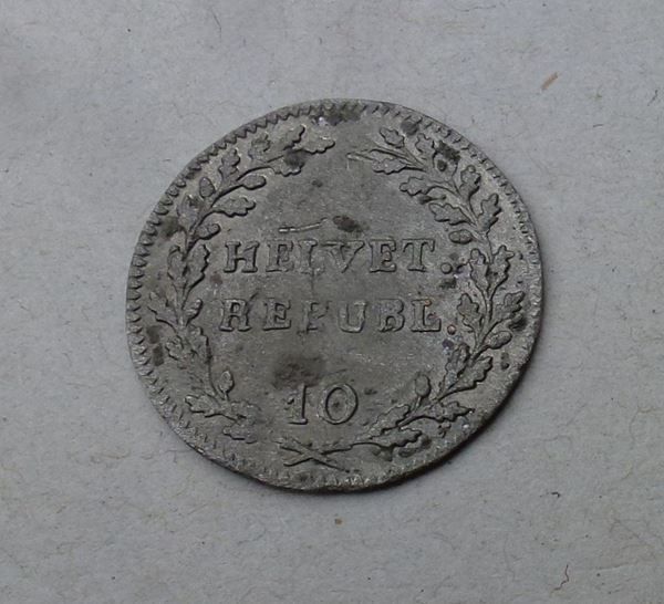 Tutti le monete: Helv. Rep. ++ 1 Batzen 1799 – Usato da Walkringen venduto da Casablanca777 1