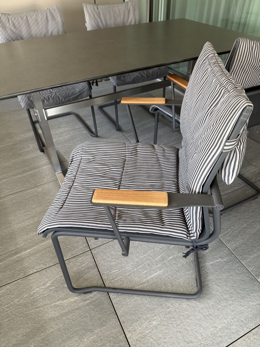 Pfister Sedie: Vier bequeme Gartenstühle – Usato da Eschenbach LU venduto da rut_6fyc 1
