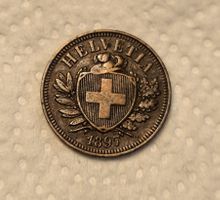 2 Rappen 1897