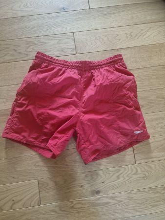 Badehose Speedo rot mit Innenslip guter Zustand