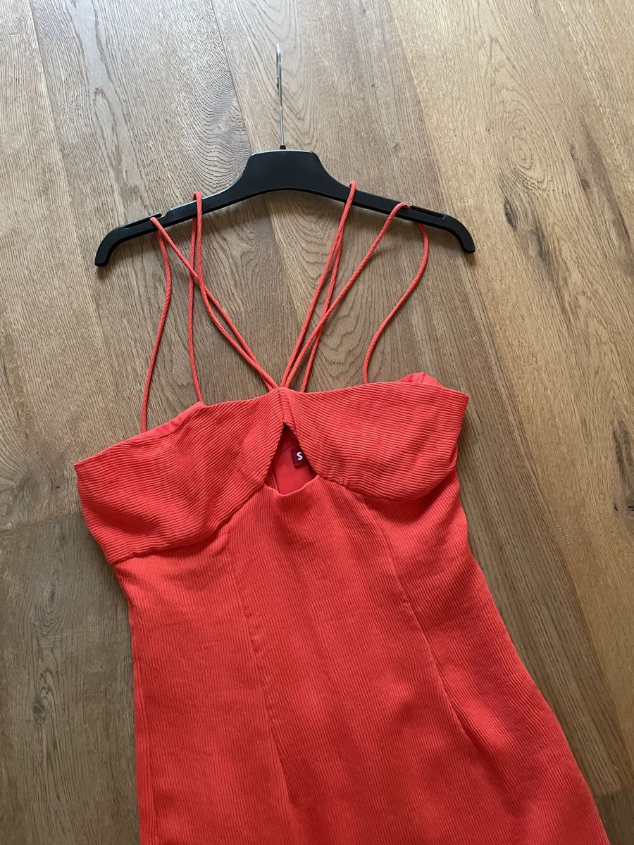 Vestiti: STAUD orange maxi dress – Nuovo (secondo la descrizione) da Zürich venduto da mlm_h9qj