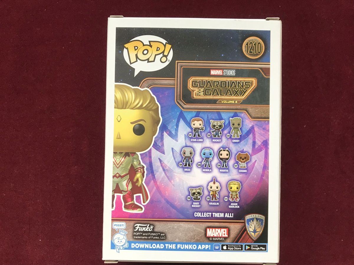 Funko Figuren: Funko Pop Marvel Adam Warlock 1210 – Neu und originalverpackt aus Basel von bom_p2ql 1