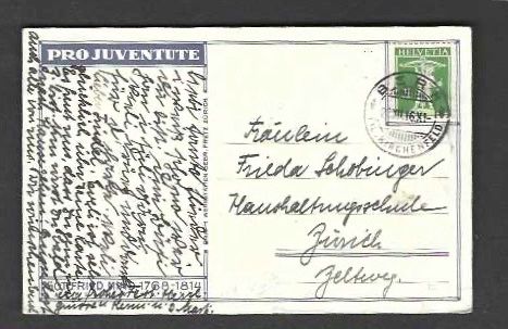Cartoline: 1 Karte Pro Juventute – Nuovo (secondo la descrizione) da Koblenz venduto da Markenhimmel