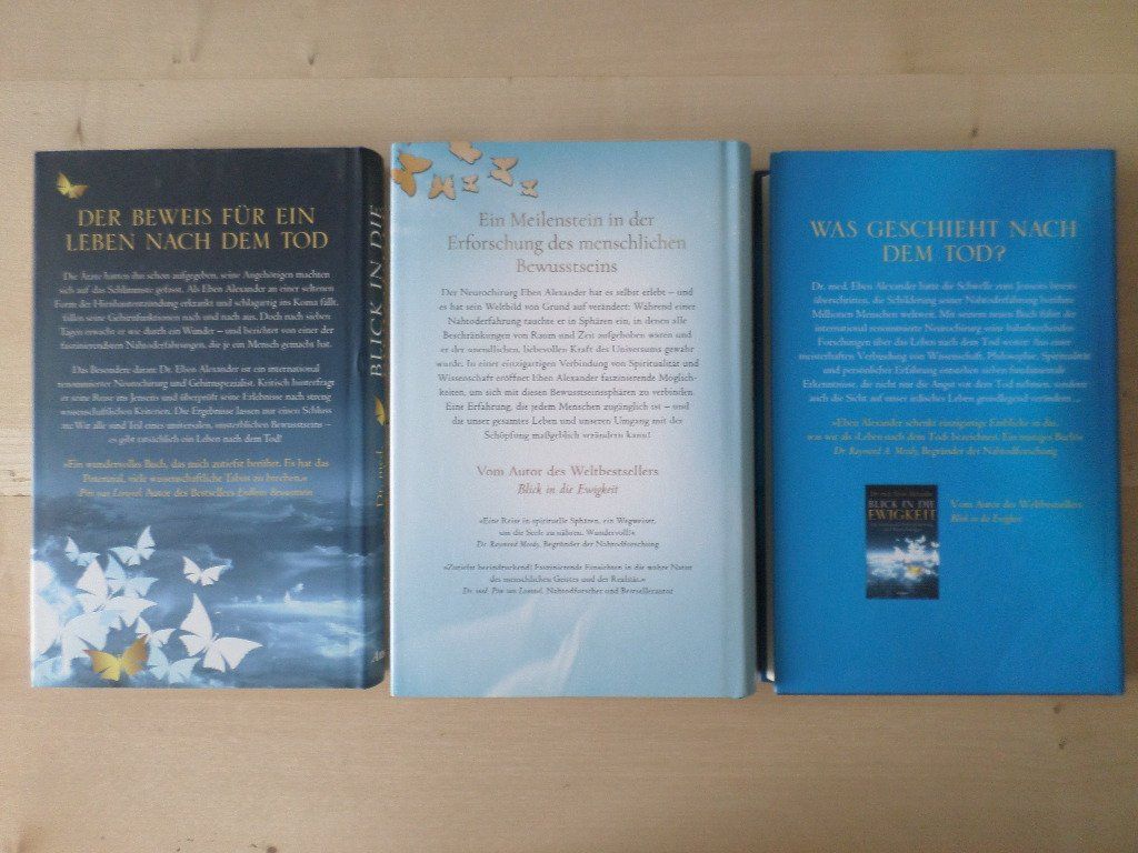 Bücher: 3 Bücher von Dr. med. Eben Alexander – Neu (gemäss Beschreibung) aus Liestal von man_7bt6 1