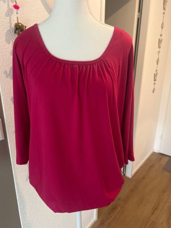 7/8 Arm Shirt fuchsia von Rainbow Gr. 36/38 mit Gummizug