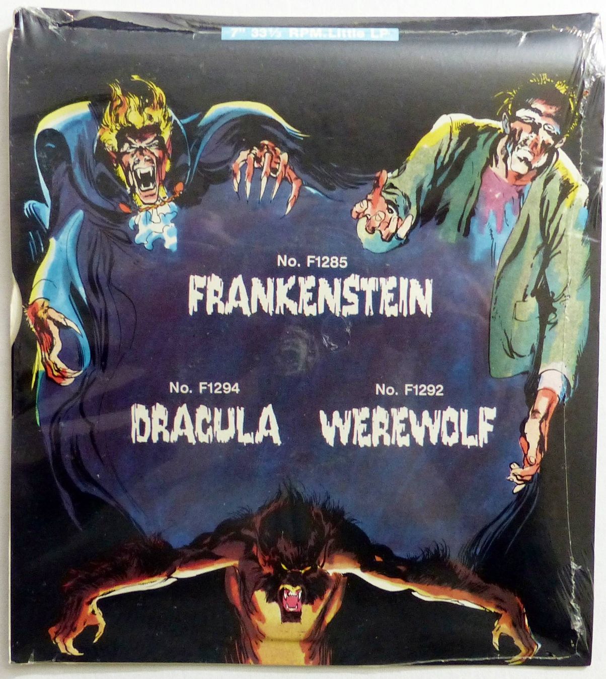 Schallplatten: FRANKENSTEIN MONSTER SERIES VINYL RECORD SEALED 1975 – Neu und originalverpackt aus Lugano von YouWantUS 1