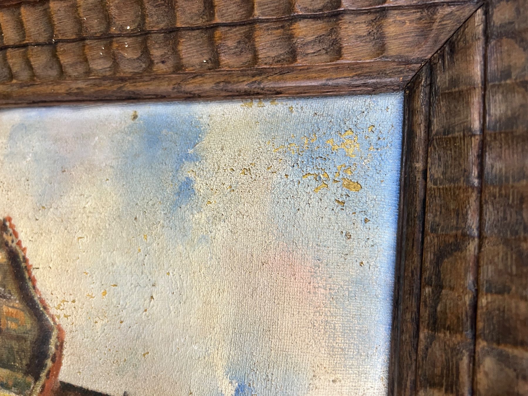 Gemälde: HUILE SUR TOILE SIGNÉE 2 X – Gebraucht aus Genève von Qanil77 5