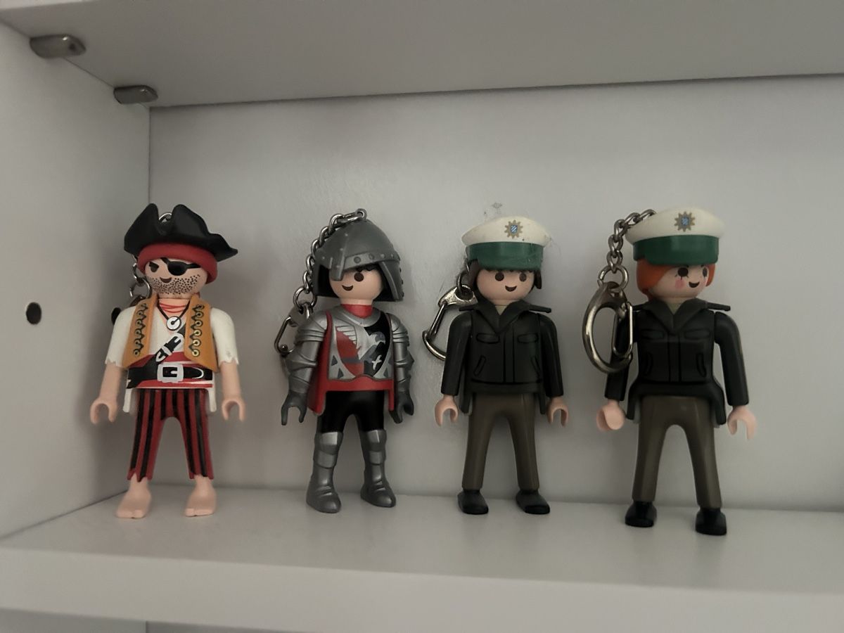 Portachiavi: Wunderschöne Playmobil-Schlüsselanhänger – Usato da Gorduno venduto da dm0320