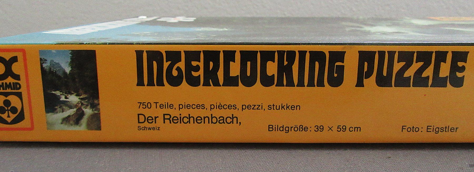 Puzzle: Schmid Puzzle - Der Reichenbach • Schweiz - 750 Teile – Usato da Auenstein venduto da Padabimbim 8
