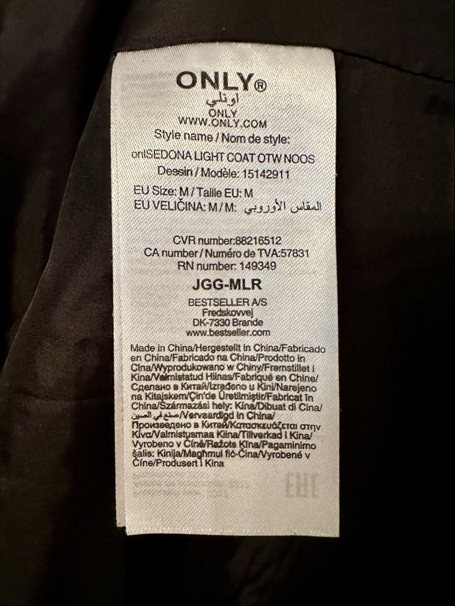 Only Cappotti: ONLY Mantel, Grösse M, Grau meliert – Nuovo (secondo la descrizione) da Celerina venduto da Little29 4
