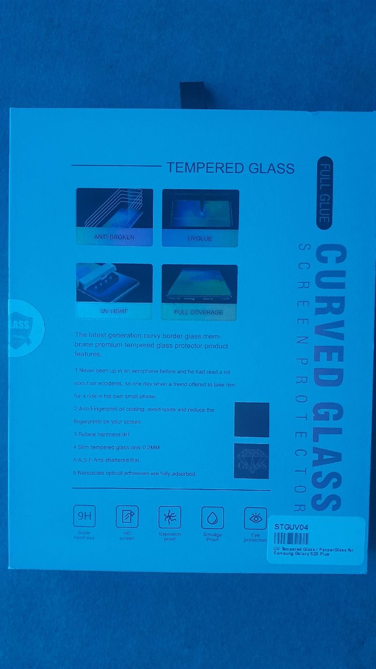 Bicchieri: Verre courbé S20+ UV LIQUID GLUE neuf – Nuovo (secondo la descrizione) da Poliez-Pittet venduto da wilmout3 1