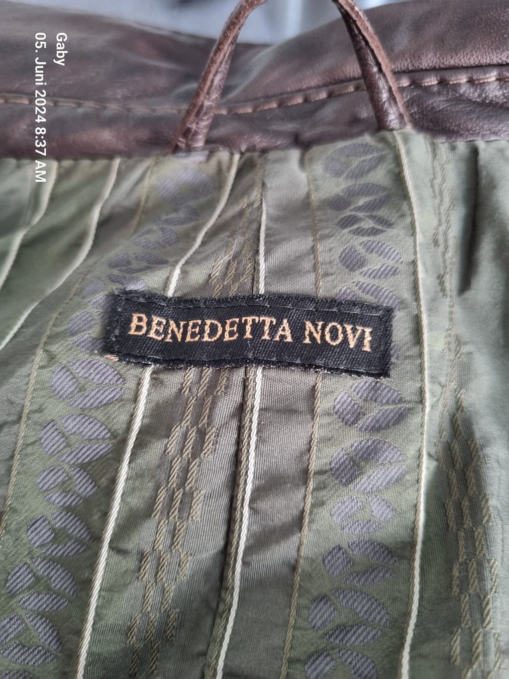 Mäntel: Ledermantel von Benedetta Novi Gr. 40 – Gebraucht aus Dietikon von Jakaranda02 4
