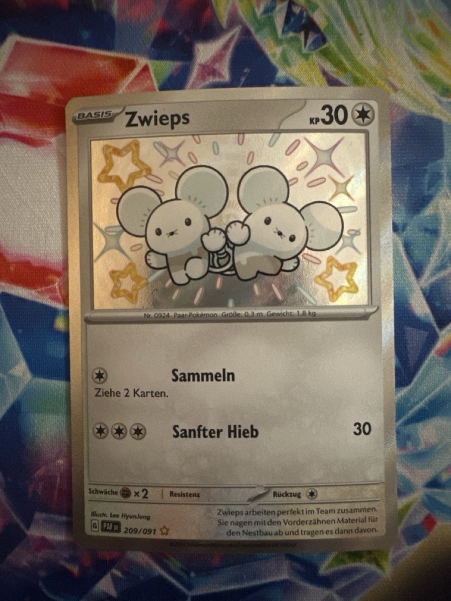 Pokémon Carte collezionabili: Pokémon Karte Zwipser 209/09 – Nuovo (secondo la descrizione) da Muttenz venduto da SarahLisa01
