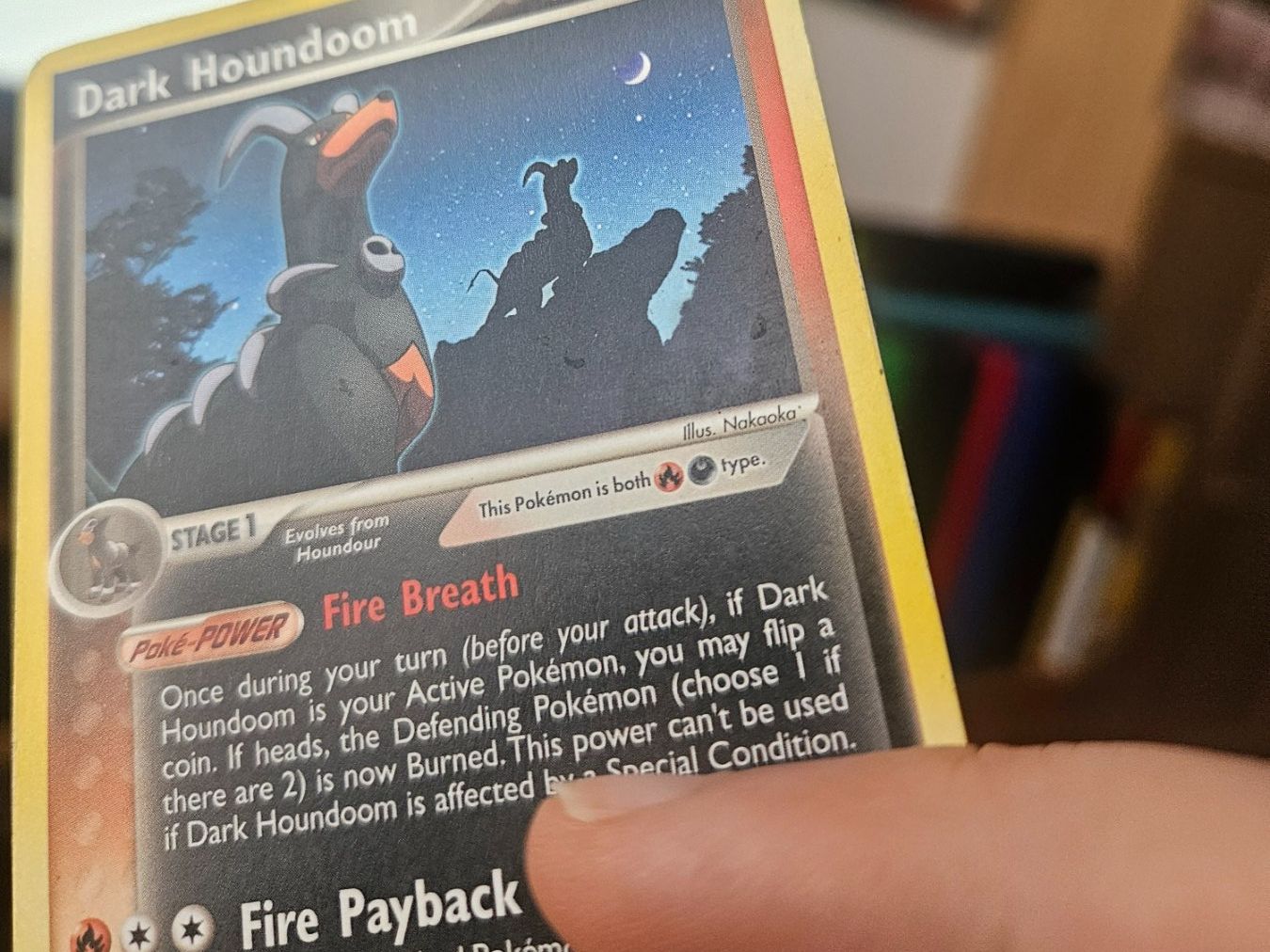 Pokémon Carte collezionabili: Dark Houndoom 37/109 EX TEAM ROCKET RETURNS (LP ENG) – Usato da Monte Carasso venduto da raj_wx77 3