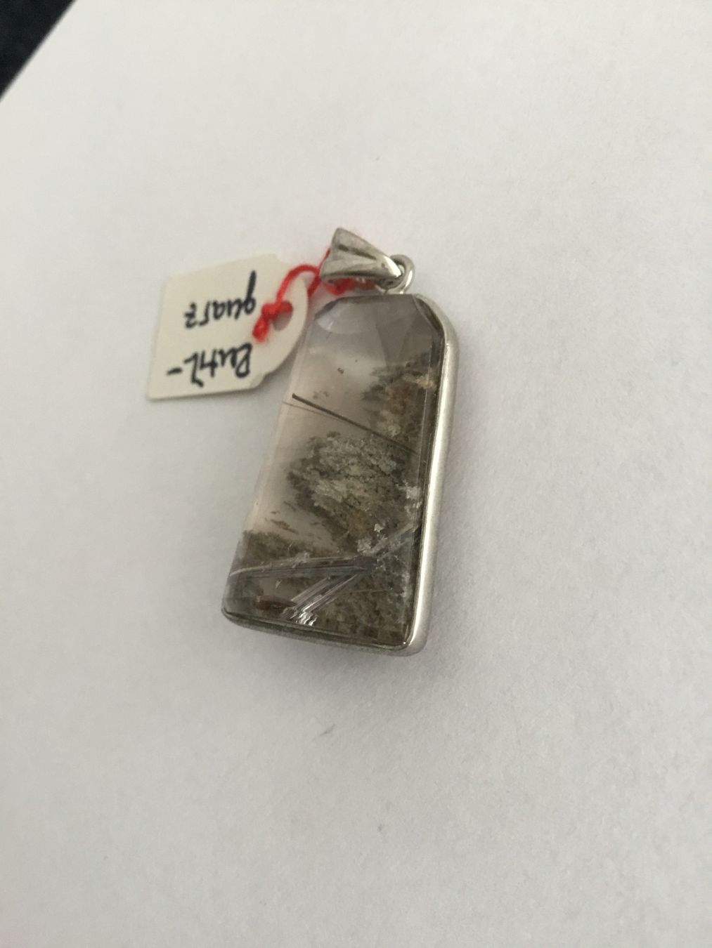 Ciondoli: Anhänger Rutilquarz gefasst – Nuovo e nell'imballaggio originale da Doppleschwand venduto da lapis106 4