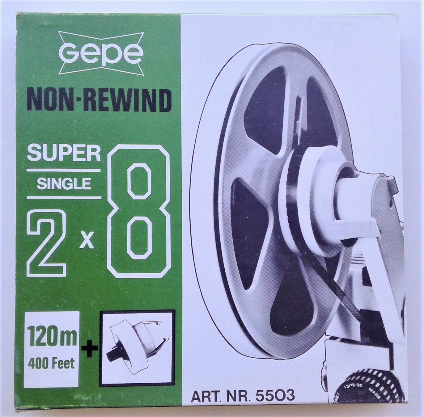 Filme: Bobine pour projection en boucle 8mm/Super8 COMPLET – Neu und originalverpackt aus Lausanne von LasloH