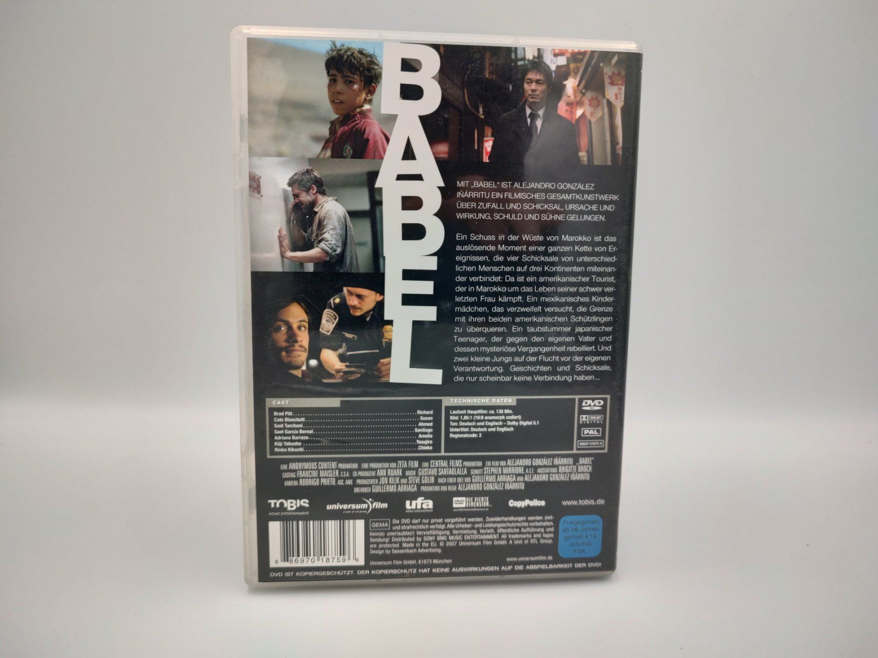 Tutti i DVDs: BABEL - Versand A-Post nur CHF 2.50! – Usato da Siblingen venduto da the_92m7 1