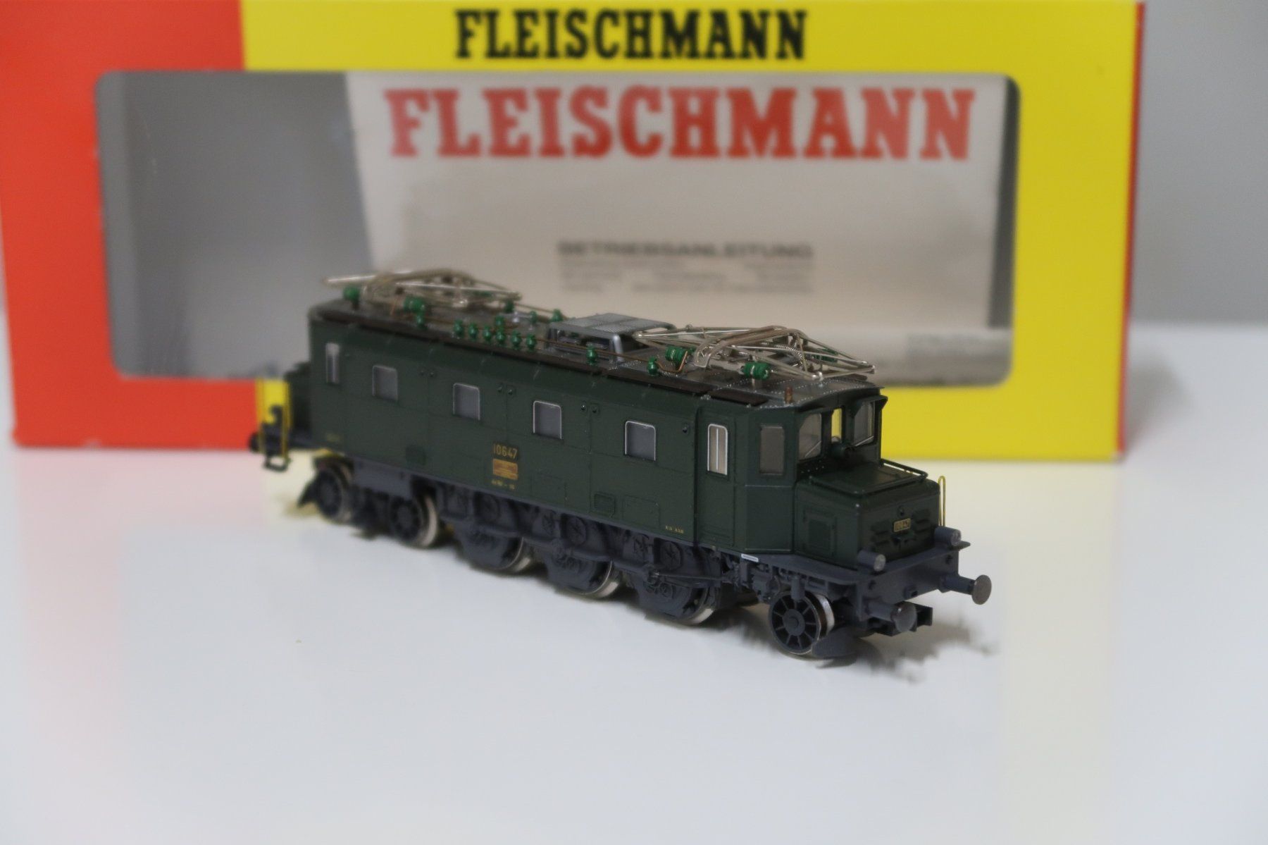 Fleischmann Modellini di ferrovie: SBB Ae 3/6 I 10647, DC – Usato da Dättwil AG venduto da Bastiano_Coimbra 5