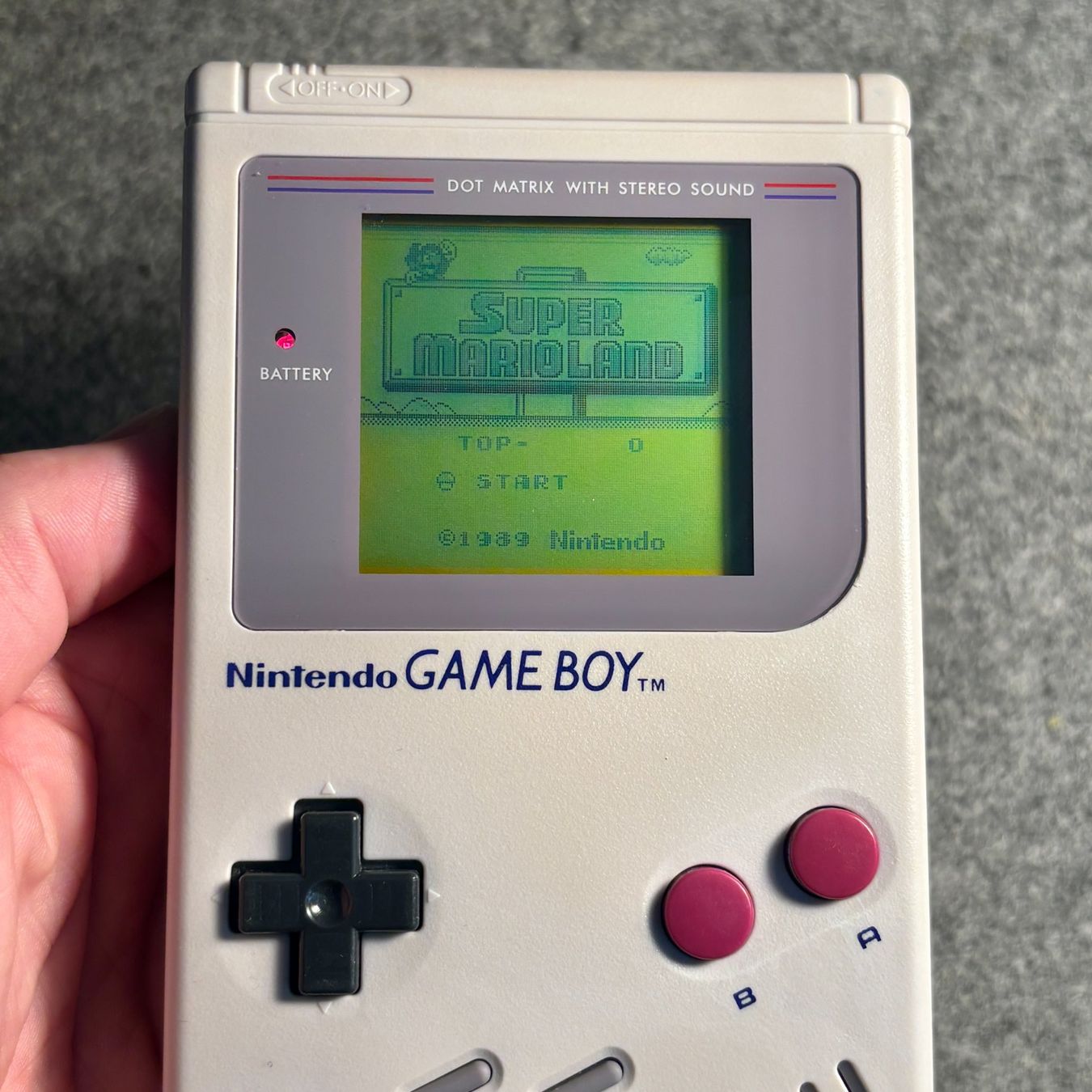 Nintendo Console: Gameboy Classic DMG-01 Konsole + Super Mario Land – Usato da Mollis venduto da GamingCorner 4