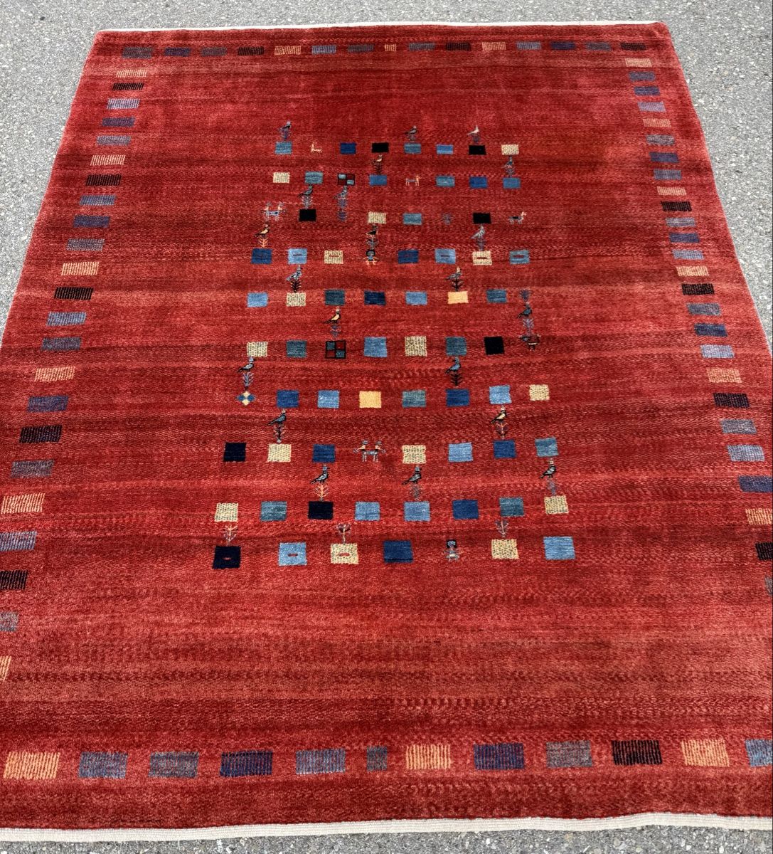 Gabbeh Tappeti: Wunderschöner Perserteppich ;Gabbeh 255x200.cm – Usato da Sempach venduto da Star7 1