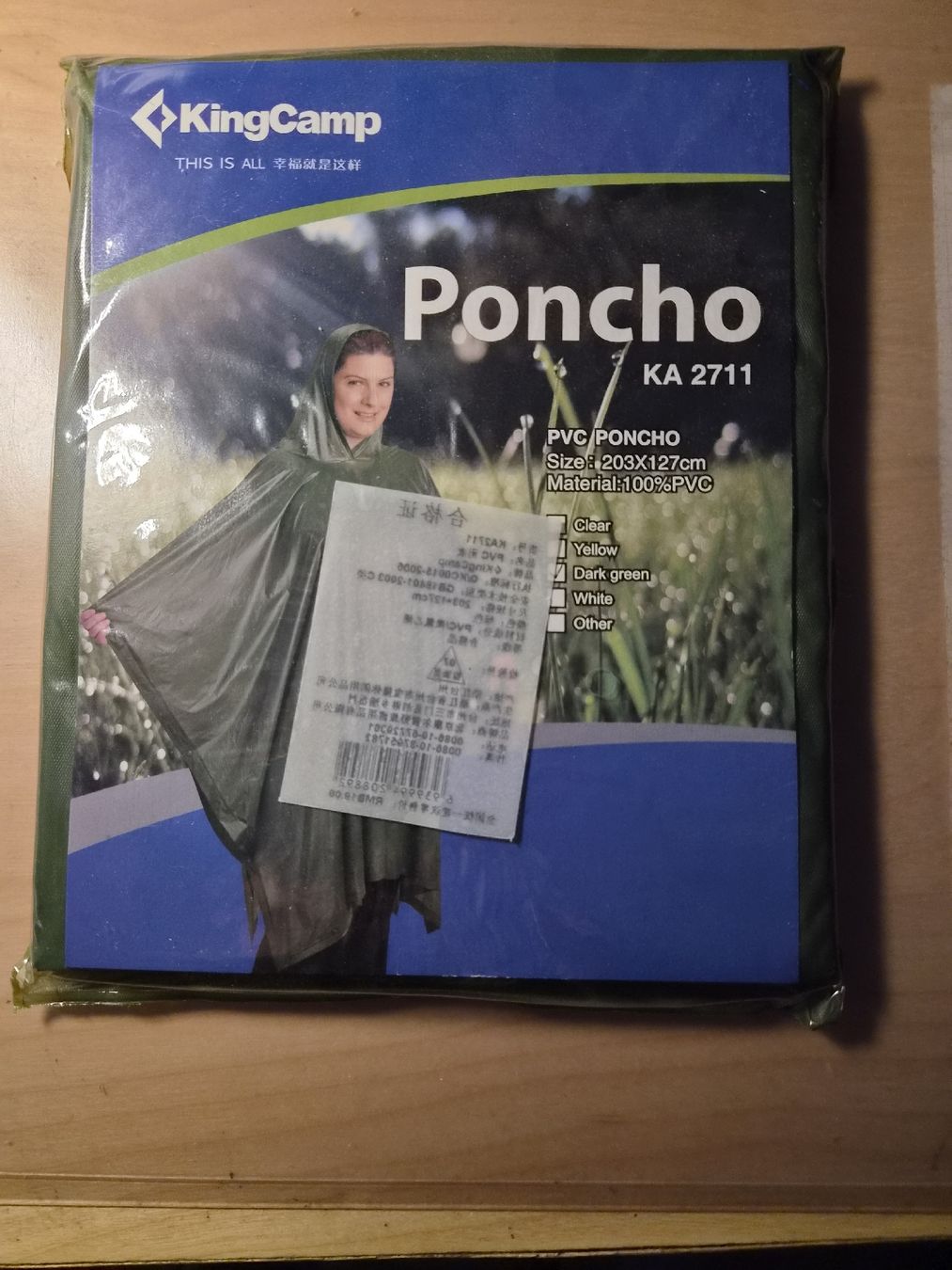Cappotti: Regenschutz, Poncho  – Nuovo e nell'imballaggio originale da Grellingen venduto da Yanatoto