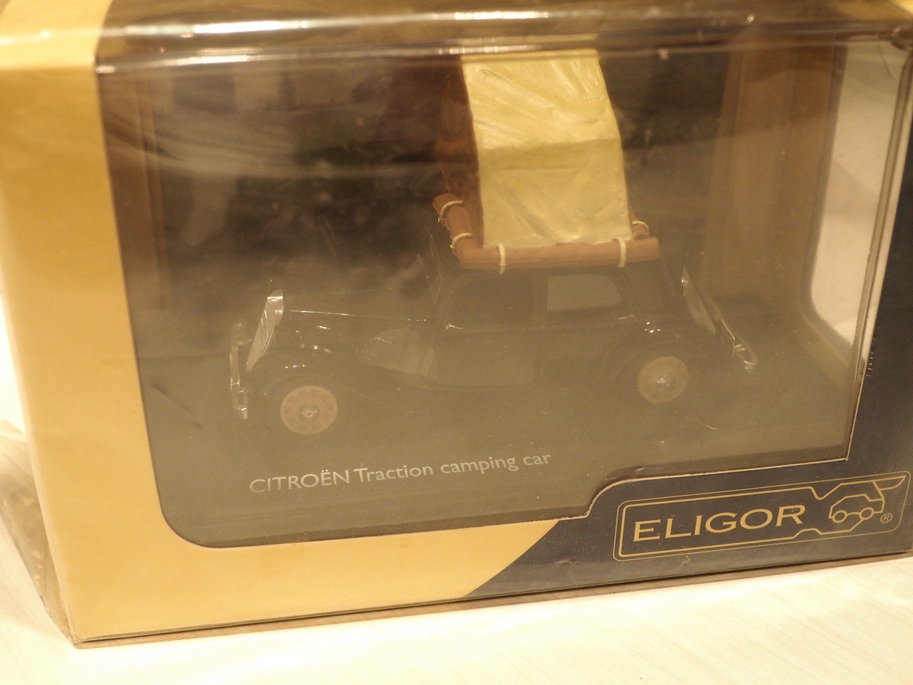 Citroën Modellautos: Citroen Traction Avant Camping Car - Eligor – Neu und originalverpackt aus Winterthur von 602ccm 1