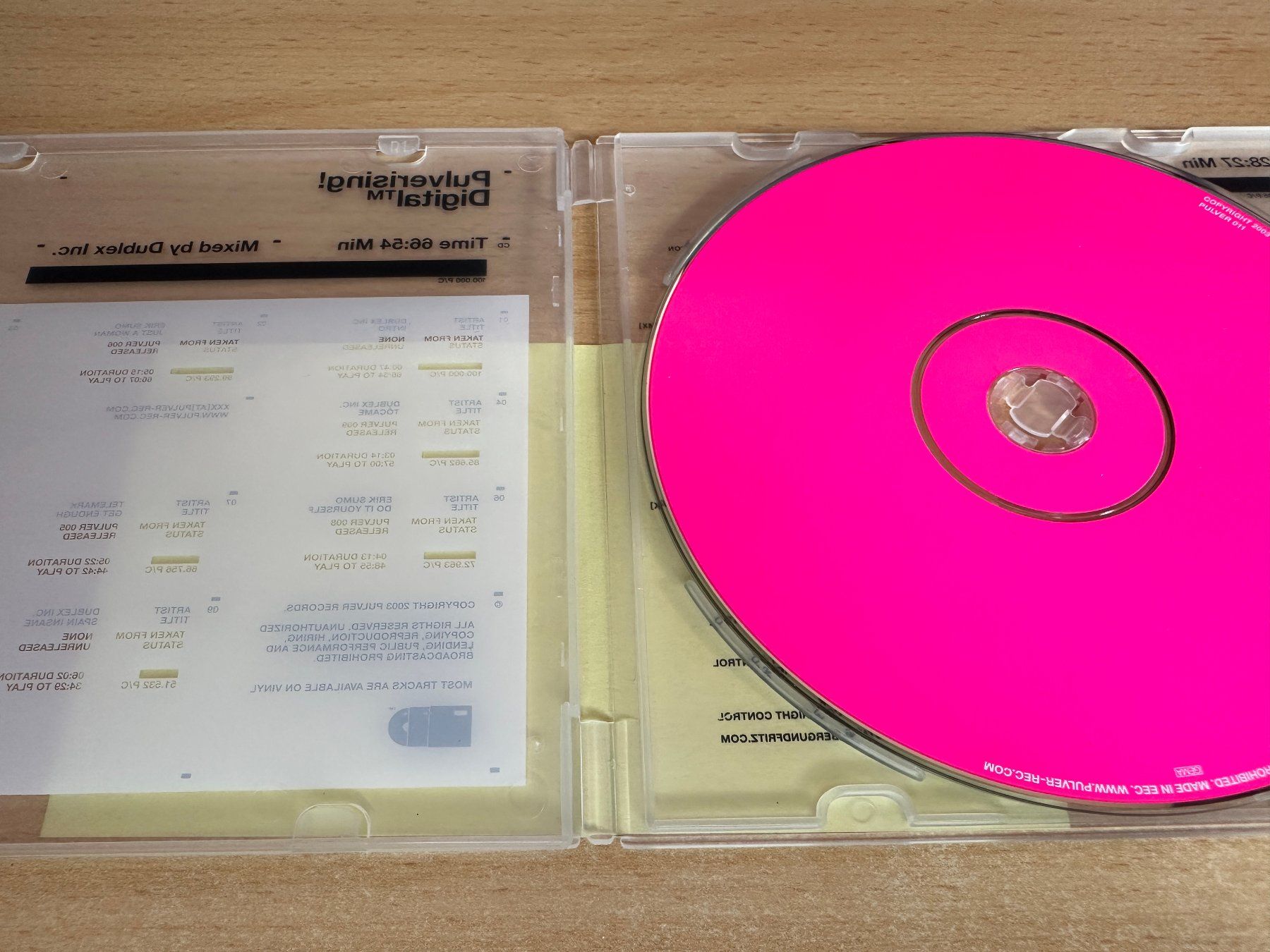 CD: Various – Pulverising! Digital – Usato da Rikon im Tösstal venduto da Alpenmutz 2