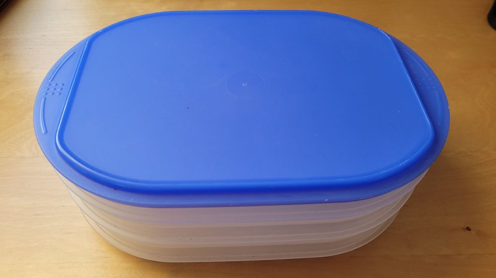 2 Boîtes De Rangement Tupperware 300 Ml - Occasion