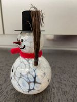 Schneemann von Glasbläser, handgemacht