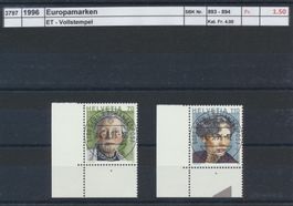 1996 "Europamarken", ET - Vollstempel