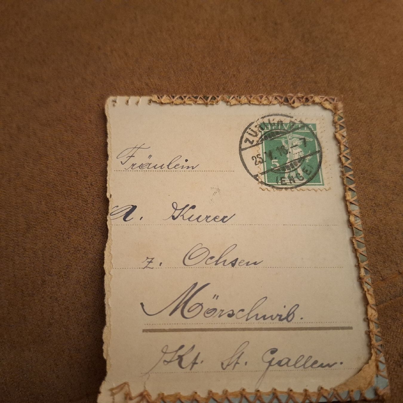 Tutti i francobolli: Alte Briefmarke (Schweiz) 2 – Usato da Winterthur venduto da Goldpipau 1