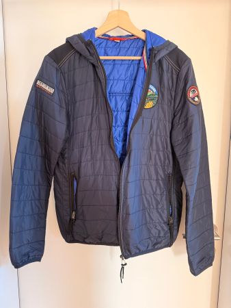 Napapijri Übergangsjacke Dunkelblau Grösse L