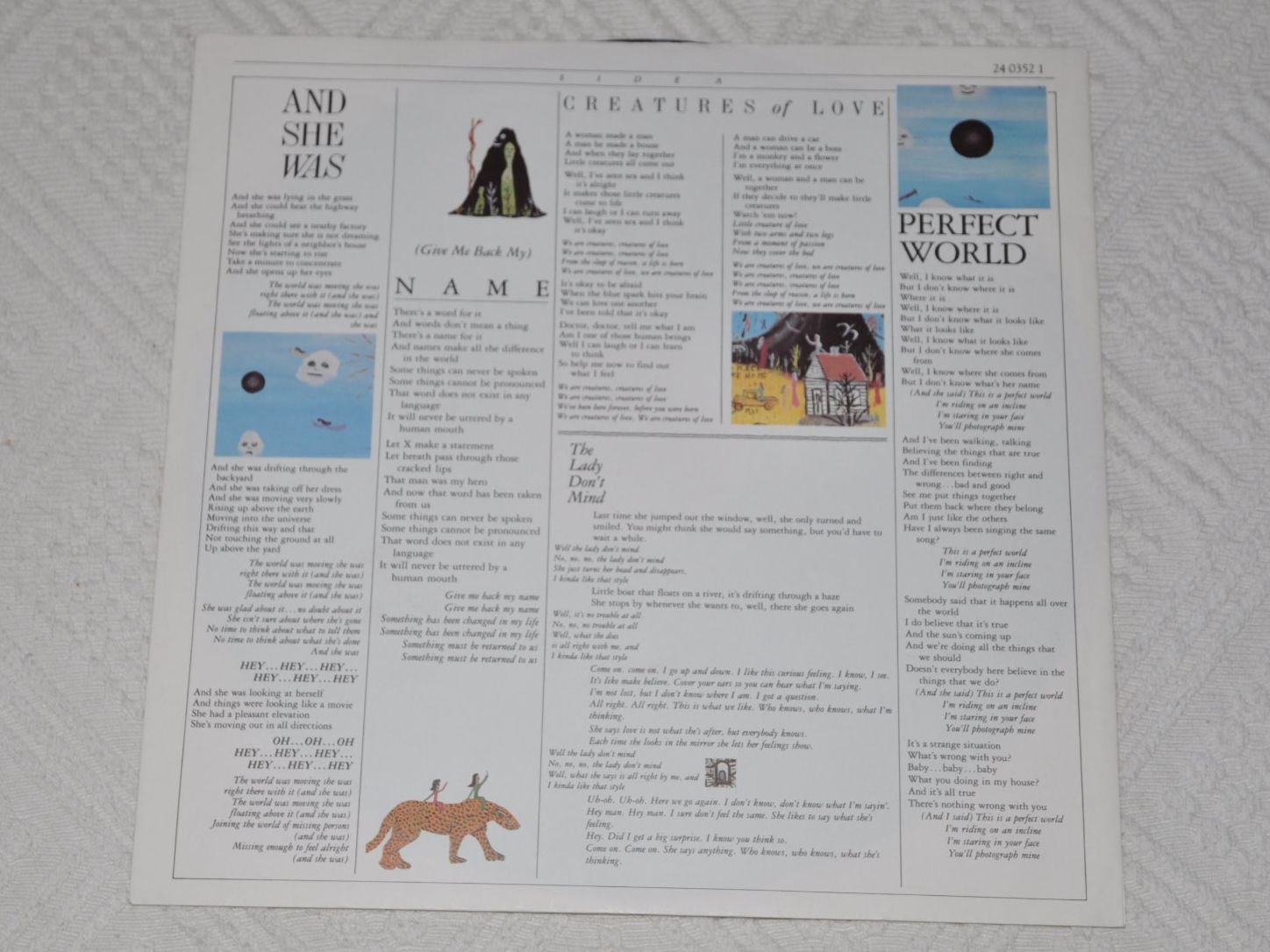 Dischi in vinile: LP Talking Heads - Little Creatures – Usato da Boll venduto da Theodora15 2