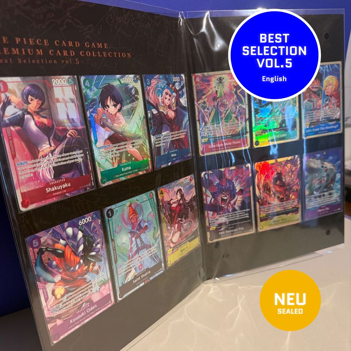 Bandai Sammelbilder & Trading cards: Premium Collection Best Selection Vol.5 - EN - One PieceTCG – Neu und originalverpackt aus Bern von mura_shop 2