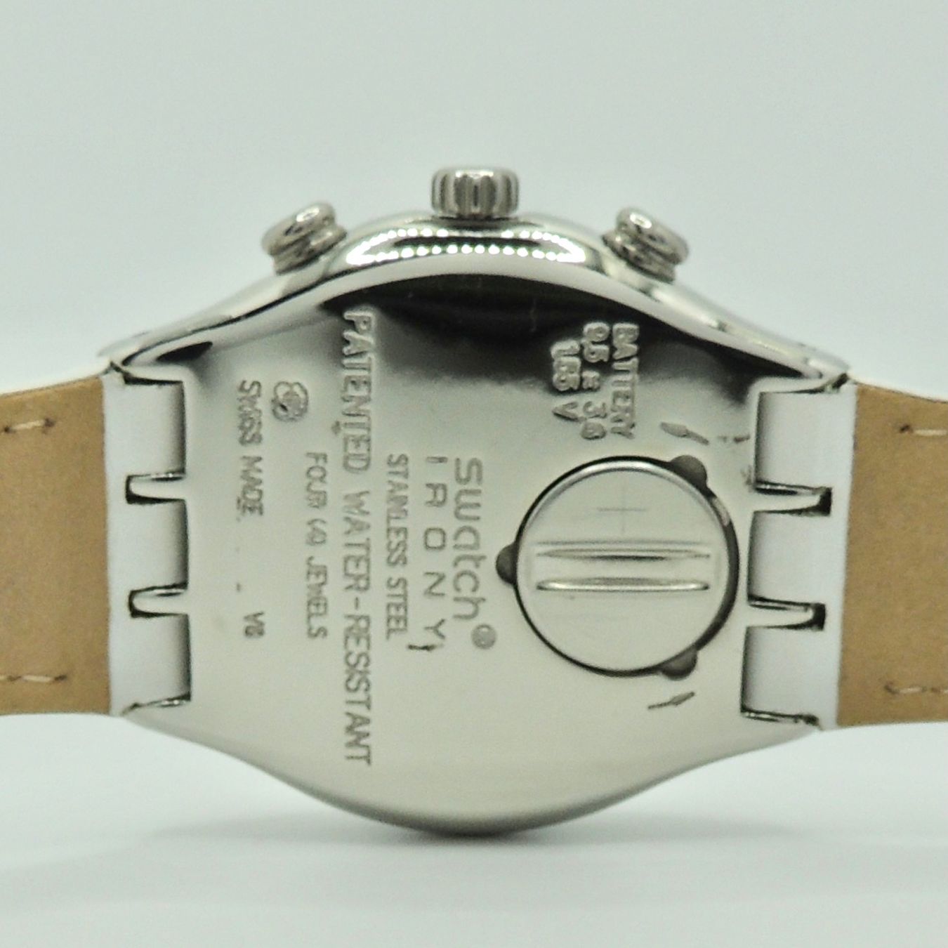 Swatch Uhren: Montre Swatch Irony Chrono Biancamente neuve – Neu und originalverpackt aus Lausanne von DuGoutetdesCouleurs 2