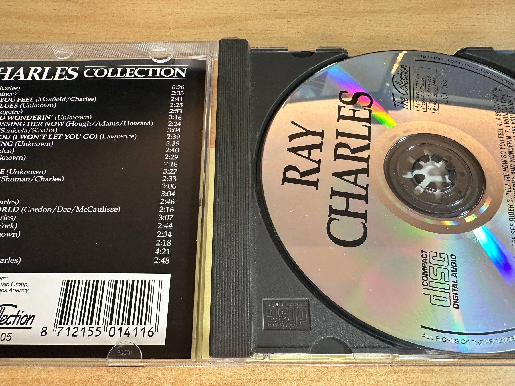 CD: C1 Ray Charles – Collection – Usato da Rikon im Tösstal venduto da Alpenmutz 2
