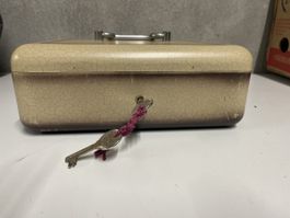 Stöckli Kassette / Kässeli mit Schlüssel, Vintage