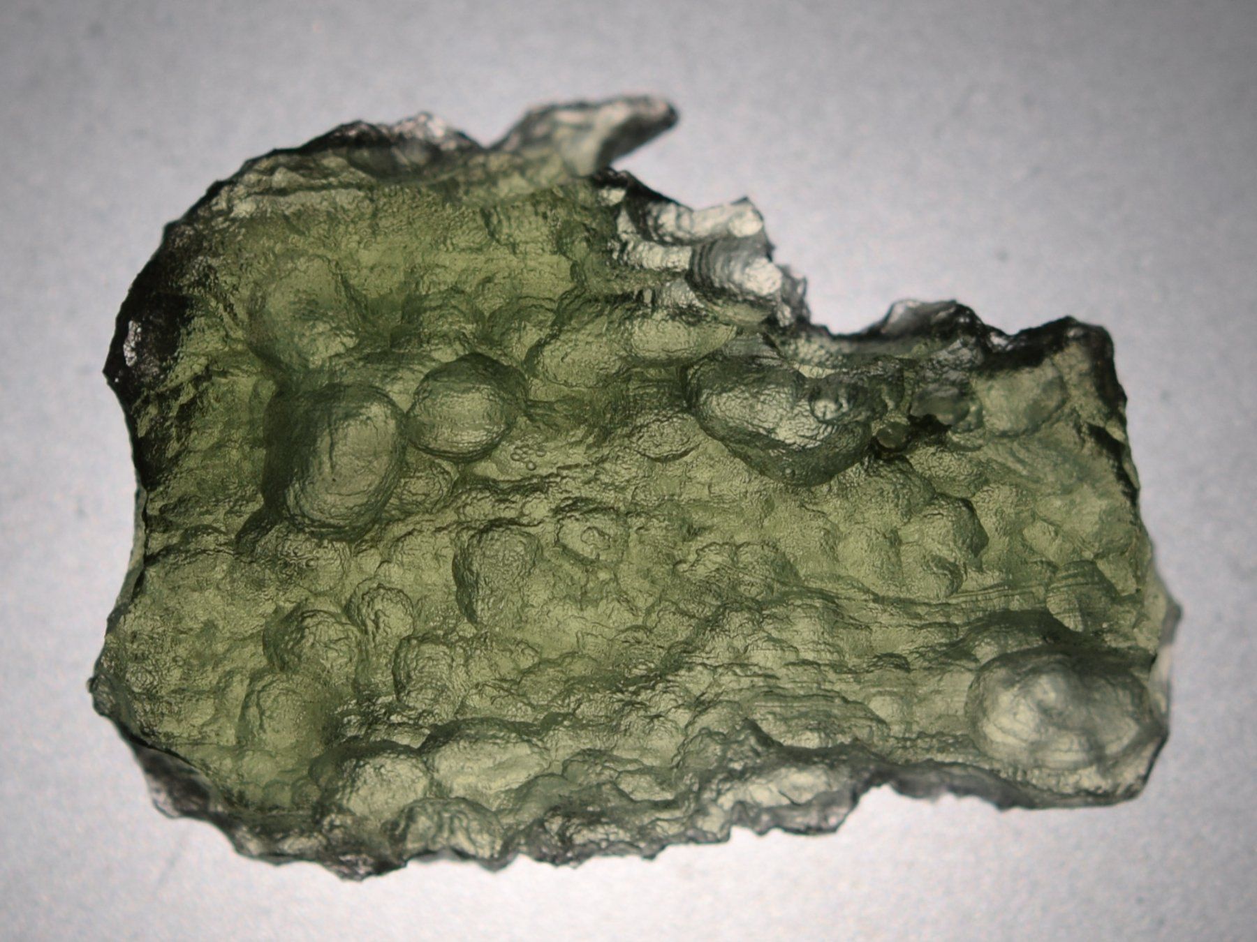 Mineralien & Heilsteine: Moldavit  6,8g – Neu (gemäss Beschreibung) aus Jona von Moldavitsammler