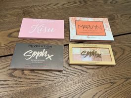 Make-up Paletten Set, neuwertig, tolle Farben für Herbst!