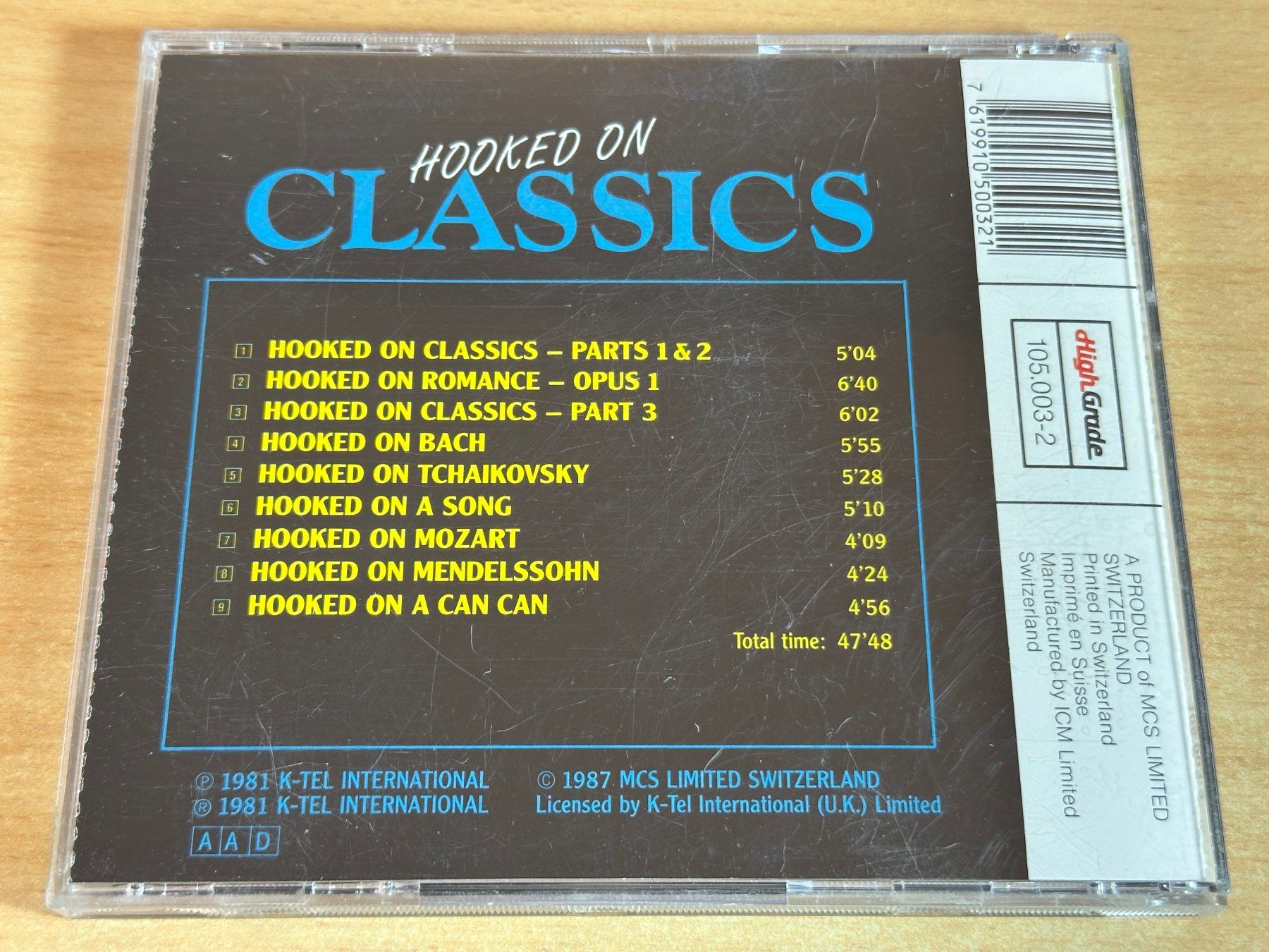 CD: Louis Clark The Royal Philharmonic Hooked On Classics 3 CD – Usato da Rikon im Tösstal venduto da Alpenmutz 3