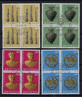 Pro Patria 1972 Viererblochs  ET.  11088