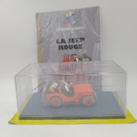 Tintin La Jeep rouge 1/24 Hachette Moulinsart – comme neuf